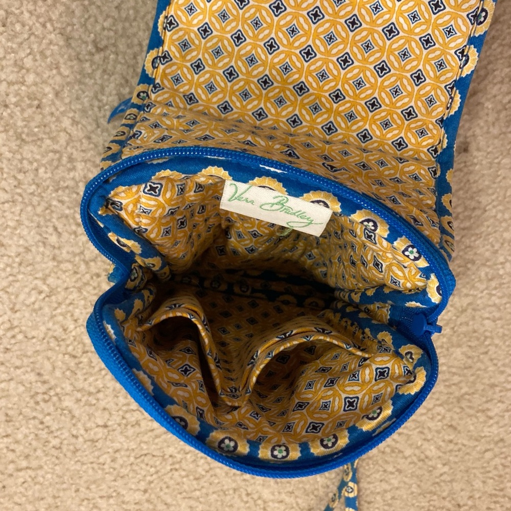 Vera Bradley Riviera Blue Mini Hipster - Picture 2 of 9